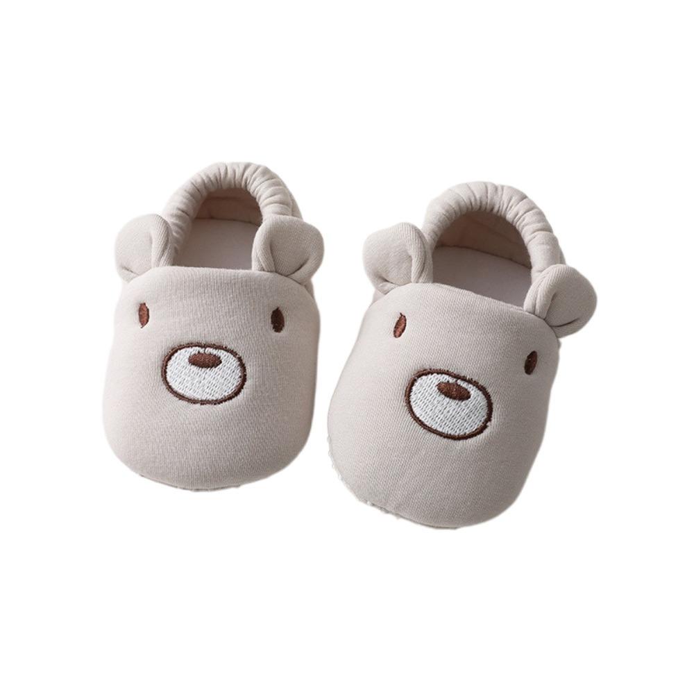 Animal Pattern Baby Shoes Cotton Baby Floor Sneakers Cute Crib Shoes  Spring Autumn