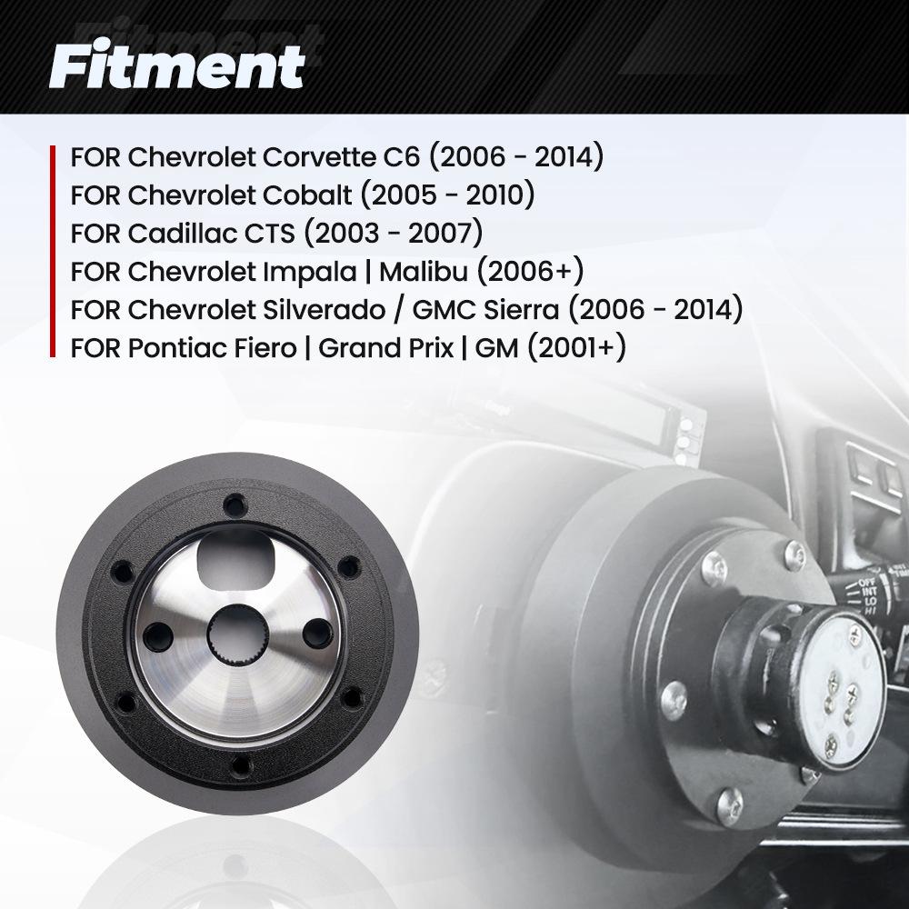 Steering Wheel Base for Chevrolet Corvette C6, Cadillac, and Pontiac