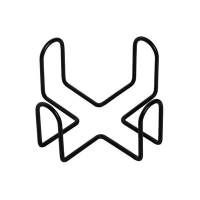 Подставка под железную подставку, черная рамка для чашки, украшения для дома, самодельная посуда, украшение, прочный держатель для кружки для чая и кофе