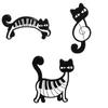 Cuteness Cats Brooch Adorable Animal Pin Stylish Lapel Pin with Piano Key Suitable for Backpack and Cloth Decorations