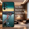 USA Golden Gate Bridge For Samsung Galaxy A53,31,52,72,41,22,73,32,71,Note,J7,8,9,5G Soft Black Silicone Phone Case