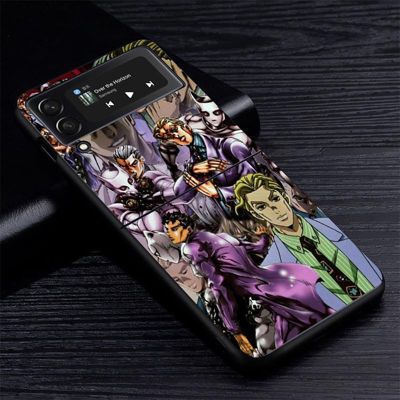 Чехол для телефона Samsung Z Flip 6 5 4 3 5G Galaxy ZFlip7 ZFlip4 ZFlip5 ZFlip6 ZFlip3 с изображением JoJo Killer Queen