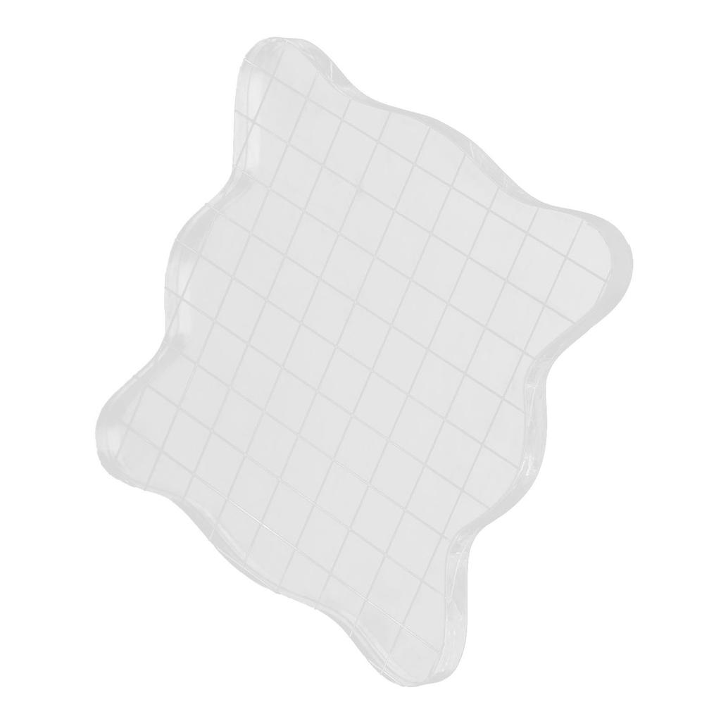 Acrylic Stamping Grid Block Scrapbooking Cards Stamping Tools(10 X 10cm)