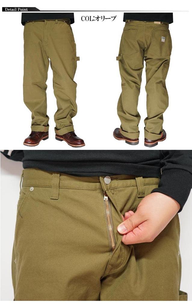 Kojima Jeans Fuji Kinbai Canvas Painter Сделано в Фудзи Брюки, Япония, Мужские, One-Wash, Kinbai, RNB-1263-Черный-34