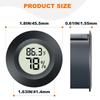 Portable Hygrometer Thermometer Temperature and Humidity Digital Display Electronic Machine Indoor Camp Car Temperature Sensor