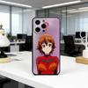 GrandBlue K-Kotegawa C-Chisa-KC Чехол для телефона для iPhone 17, 16, 15, 14, 13, 12, 11 Plus, Pro Max, Другие Мягкий черный чехол