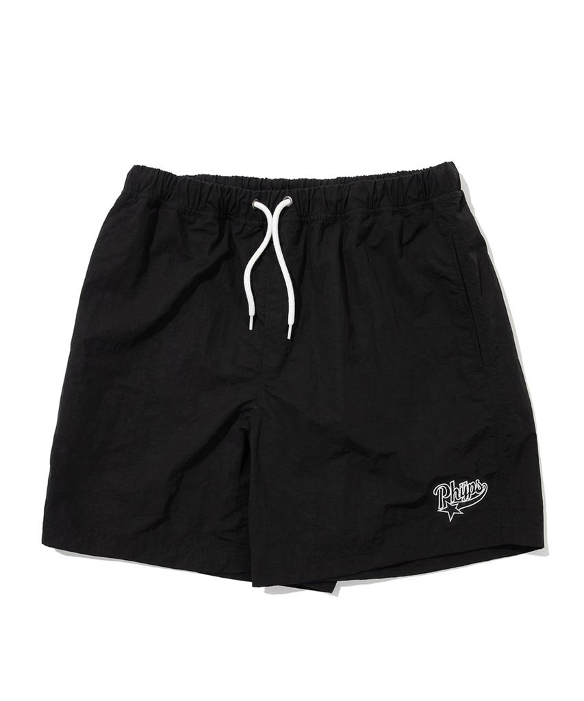 PHYSICAL DEPARTMENT Star Tail Beach Shorts Black
