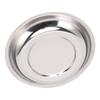 6 Inch Round Magnetic Parts Tray Stainless Steel Magnetic Tools Bowl for Screws Nuts Bolts and