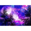 Purple Starry Night Road Diamond Craft Painting Full Drill 5D Diamond Embroidery Mosaic Gift Diamond