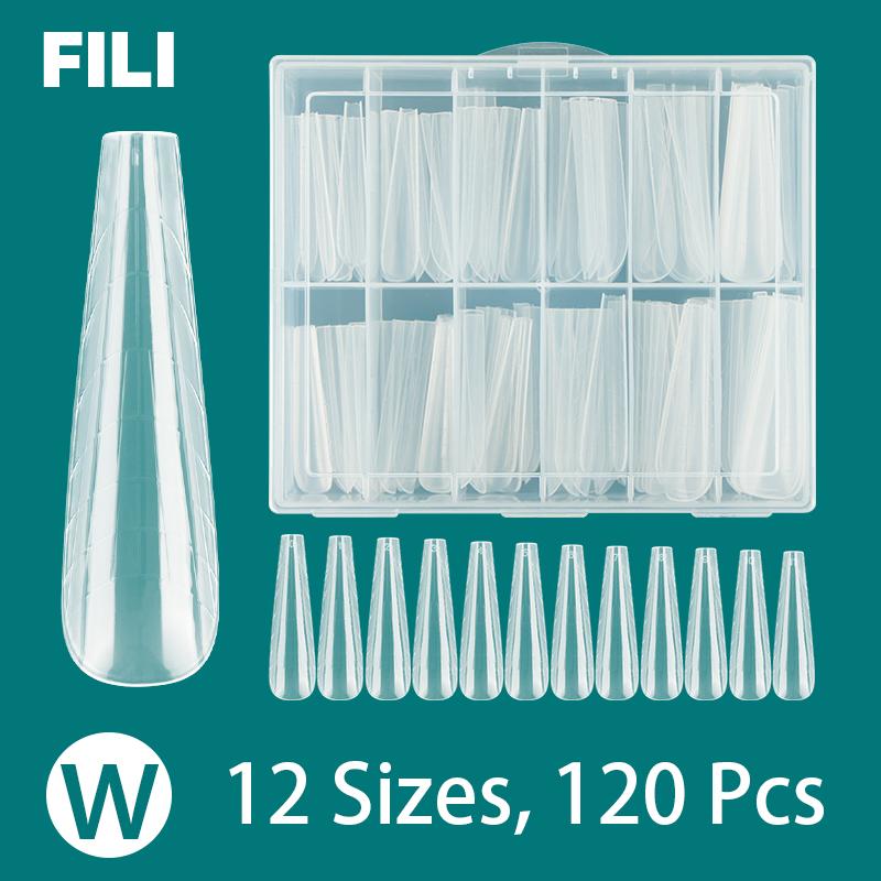 Многоразовый маникюрный инструмент, полное покрытие, стилет, гроб, миндалевидные ногти, УФ-гель, пластиковая форма для быстрого наращивания ногтей, двойные формы