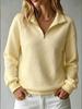European Autumn 2026 Waffle Knit Stand Collar Zipper Patchwork Women’s Hoodie