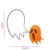 Food Grade Ghost Bat Baking Molds 3D Biscuit Mold Easy to Clean Halloween Cookie Mold  Pastry