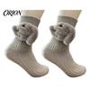 Soft Non-slip Floor Socks 3D Animal Sloth Socks, Knit Crew with Non-Slip Grips, Warm Winter Grips House for Indoor Lounge Sleep Use
