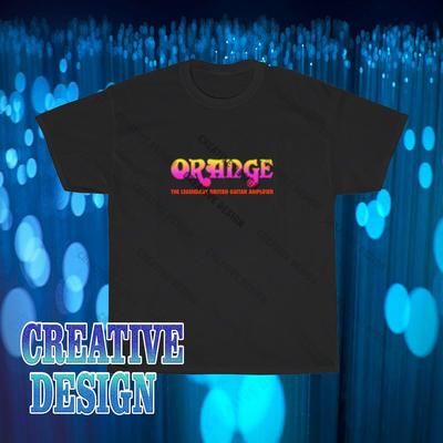 Новая футболка с логотипом Orange Amplification, смешной размер от S до 5XL
