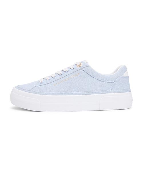 Кеды на платформе Tommy Hilfiger Kelsey из стираного холста - Синие (T52G1Ars310Wt1C1O)