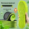 Wormwood Deodorizing Insoles for Women & Men: Soft, Breathable, Odor-Resistant, Shock-Absorbing for Sports & Long Standing