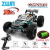 ZWN 1:16 70KM/H Or 50KM/H 4WD RC Car With LED Remote Control Cars High Speed Drift Monster Truck for Kids Vs Wltoys 144001 Toys