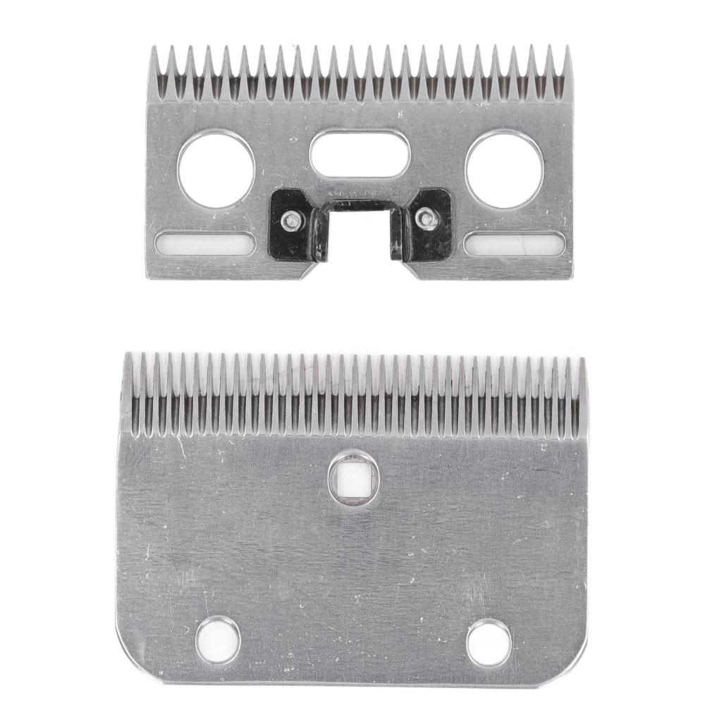 2pcs 35 Teeth Horse Clipper Blades Livestock Hair Trimmer Blades For Livestock Clipping