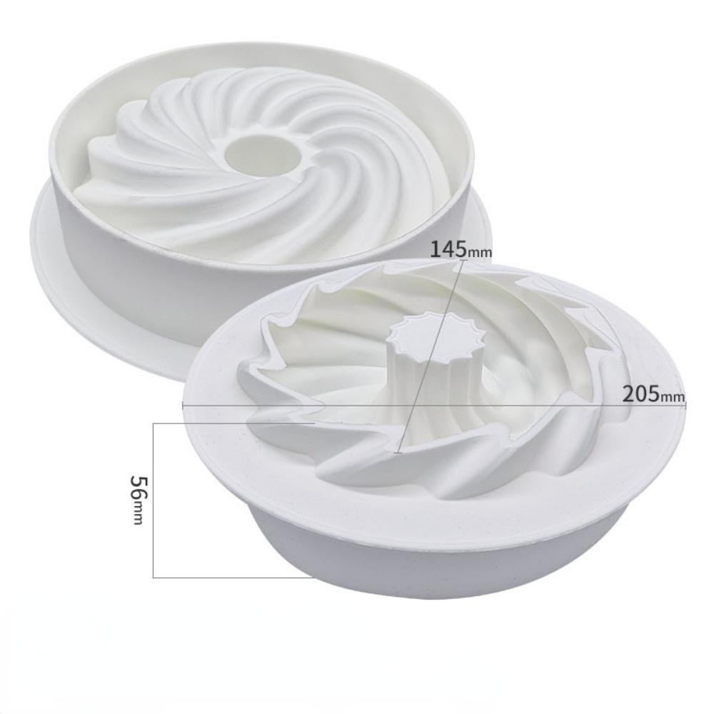 Одиночная вращающаяся посуда для выпечки торта, мусса и печенья, DIY формы для ручной выпечки