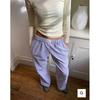 Женские полосатые брюки широкого кроя, повседневные уличные брюки INS Fashion Loose с высокой талией