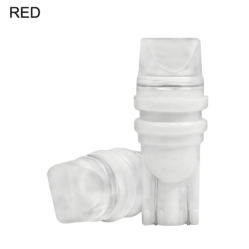 Ceramic LED Parking Light For Cars T10-2835 3SMD, RGB Multicolor Flashing, Reading Light, License Plate Light