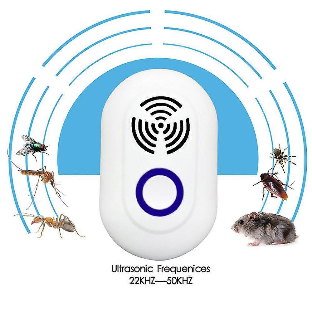 2pcs ultrasonic electronic mouse repeller