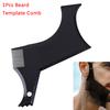 1PC Portable Template Stencil Comb Beards Comb Tools  Universal Men Beard Combs Shaping Styling Trim