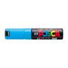 Mitsubishi Pencil Uni Pigment Bold Square Light Water-Based Marker, Posca, Tip, Blue, PC8K.8