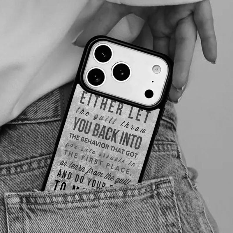 GREY'S ANATOMY QUOTES Phone Case for iPhone 16e 15 14 13 12 17 Pro Max Plus Air 17pro Cover Coque