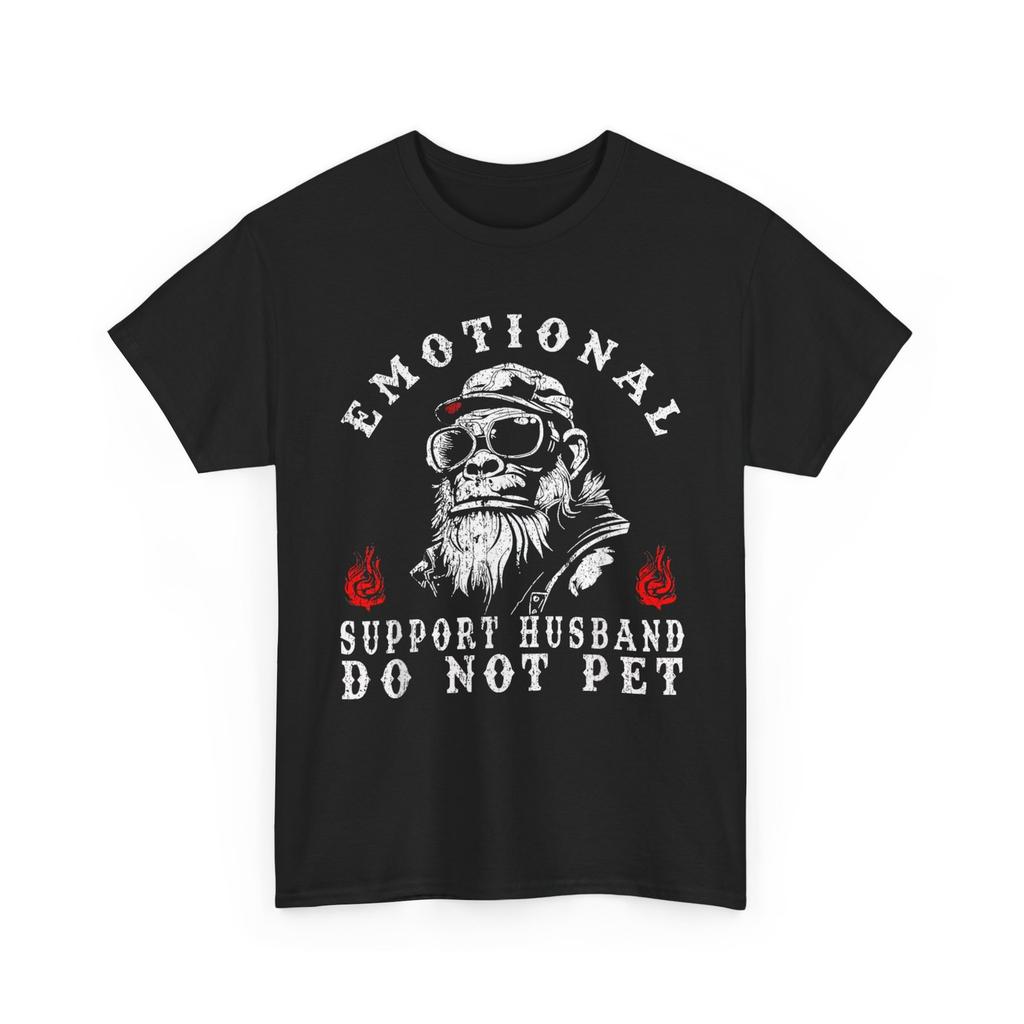 Emotional Support Husband Do Not Pet Funny T-Shirt