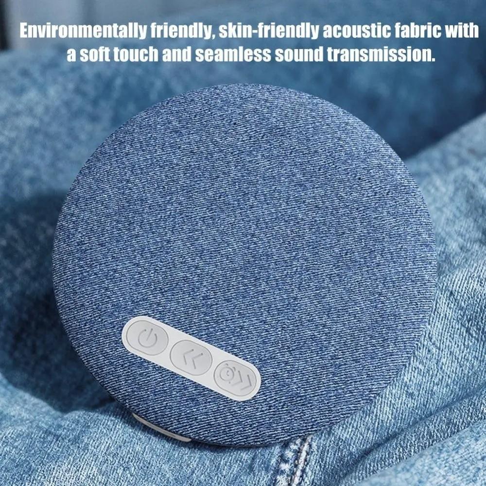 HiFi Stereo Sound White Noise Machine Bluetooth 6.0 Wireless Sleeping Speaker Nature Sound