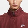 Nike Куртка Club Futura однотонная, с воротником-стойкой, свободного кроя, с длинными рукавами, мужская куртка FZ0657-619