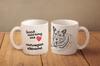 Norwegian Elkhound, Norsk elghund - cup with a dog, personalized cup with a print, a classic gift for everyone from the Art-Dog brand
