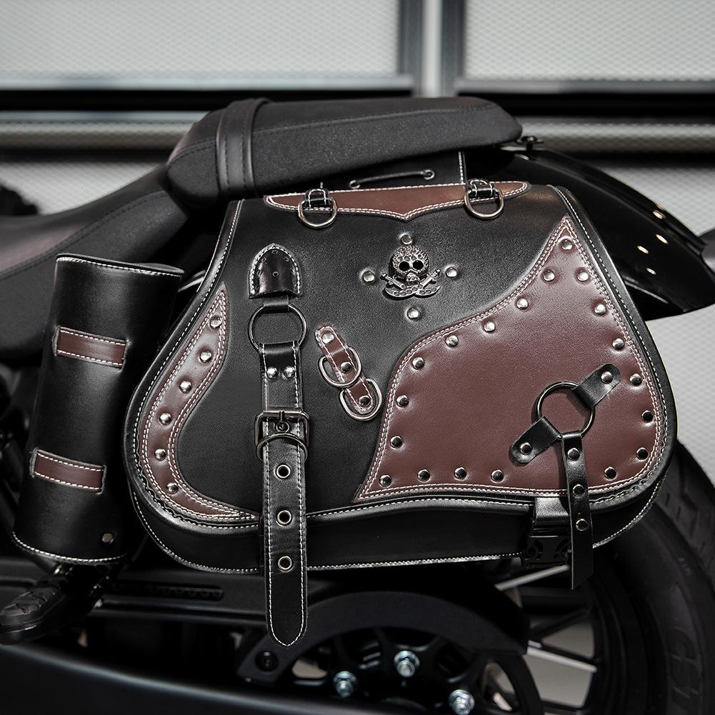 Американский Ретро Аксессуары для Мотоцикла Harley Модифицированный Боковой Багаж Оборудование для Круиза Prince Боковая Сумка Модифицированная Подвесная Сумка