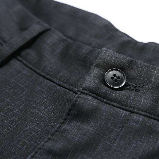 Зимние новые мужские теплые повседневные брюки деловые модные флисовые толстые клетчатые брюки офисные эластичные брюки мужская одежда