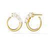 [Naot Jewelry] Женские серьги-гвоздики Тип: Пирсинг, Круглый Пузырь: Серьги Луна Цирконий