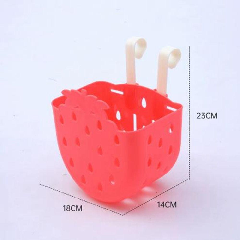 with Hooks Children's Kids Front Basket Plastic Bike Carrier Bag Bicycle Basket Accessories