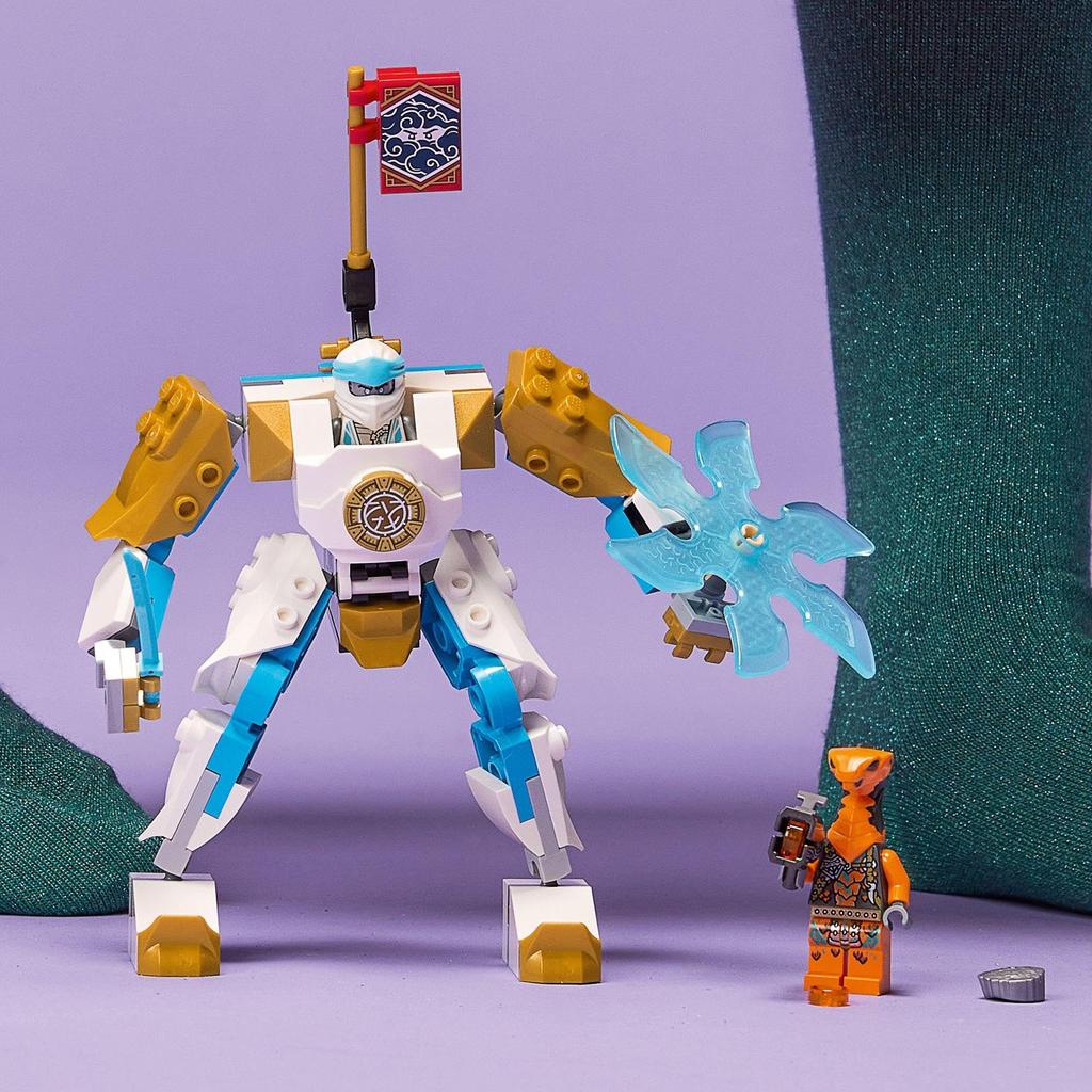 LEGO Ninjago Механический костюм Зейна EVO 71761, Игрушка, Строительные блоки, Подарок, Робот, Ниндзя, Мальчики, Возраст 6 лет и старше