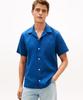 TOMMY HILFIGER [Прямой крой] Рубашка с воротником-стойкой из льна Sorona