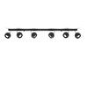 Ceiling lamp oculare 6L black