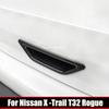 Для Nissan X-trail X trail t32 Rogue 2014-2018   АБС Автомобиль Задняя Дверь Багажника Ручка Чаша Накладка Наклейка Аксессуары