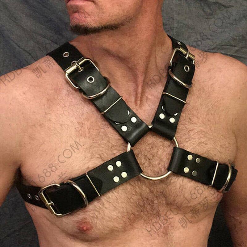 Sex Shoulder Strap Male Bondage Strap Body Chain Personality Bound Chest Strap Same Sex Belt Harness Men