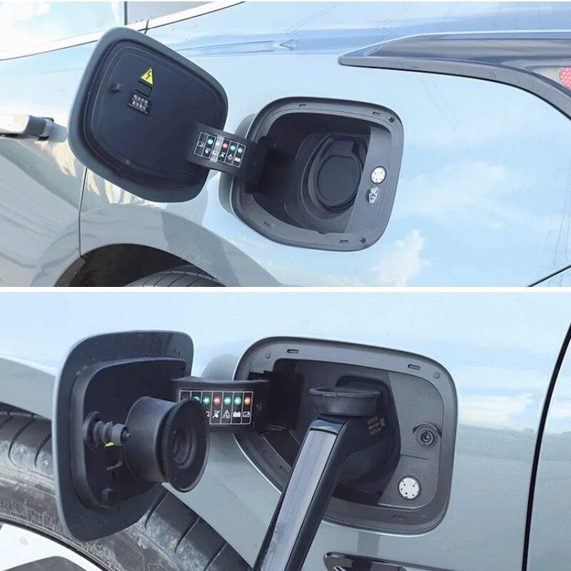 Для ZEEKR 001 защитная крышка порта зарядки резиновая водонепроницаемая пылезащитная крышка