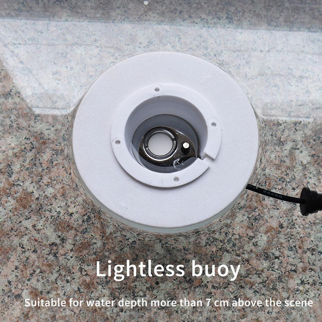 Mist Plastic Aquarium Reptile Pet LED Colorful Lighting Sprayer Humidifier for Amphibians