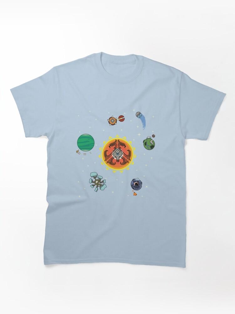 Outer Wilds Hearthian Solar System Tri-blend Classic T-Shirt