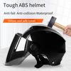 Motorcycle Helmet Four Seasons Sun Protection ABS Motorbike Helmet Safety Battery Car Helmet Motor Casque for Women/Men