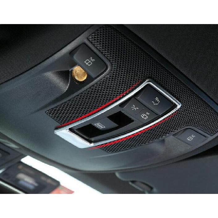 Inner Front Reading Light Cover Trim Fit For Benz GLA CLA 2013-2019 ABS Silver