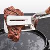 Stainless Steel Food Clip Hollow Long Anti-slip Handle Anti-scald Multifunctional Steak Meat Fish Frying Barbecue Serving Clamp Tong Spatula