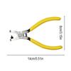 Leather Belt Hole Punch Plier Eyelet Puncher Revolve Sewing Machine Bag Setter Tool Watchband Strap Household Leathercraft 2mm