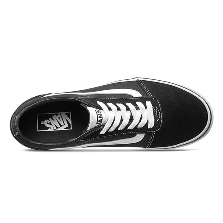 Кеды Vans Suede Canvas 'Черно-белые' VN0A36EMC4R
